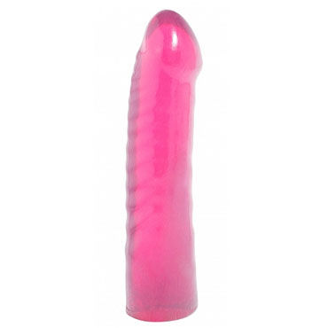 Pipedream Basix Dong 19 см розовый, Упругий и прямой фаллоимитатор