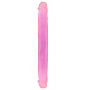 Pipedream Double Dong 30 см розовый, Двусторонний реалистичный фаллоимитатор