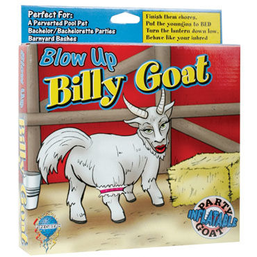 Pipedream Billy Goat, Сувенир надувная козочка