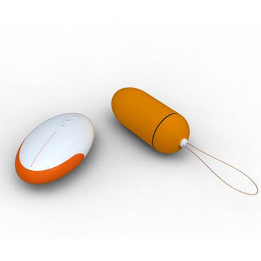 Odeco Remote Control Egg, оранжевый, Виброяйцо,7 режимов вибрации