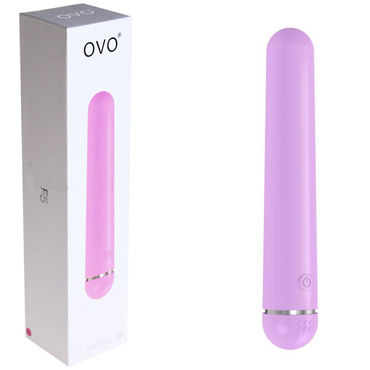 Ovo F5, розовый - Классический вибратор - купить в секс шопе