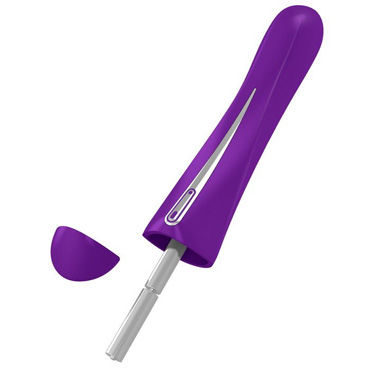 Ovo F9, фиолетовый - Классический вибратор - купить в секс шопе
