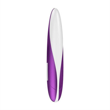 Ovo F11, бело-фиолетовый - Классический вибратор - купить в секс шопе