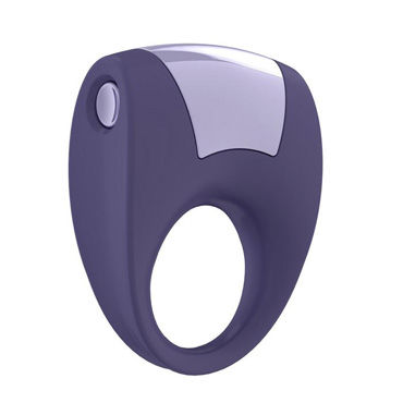Ovo B8 Эрекционное кольцо, фиолетовый, С виброэлементом, стимулирующее клитор