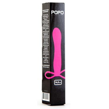 ToyFa Popo Pleasure Безремневой мужской страпон, Для анально вагинального секса