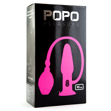ToyFa Popo Pleasure Анальная груша, розовая - фото, отзывы