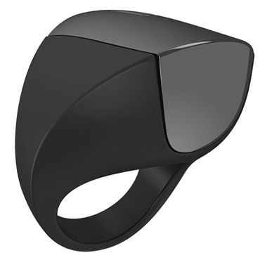 Ovo A1 Эрекционное кольцо, черное - подробные фото в секс шопе Condom-Shop
