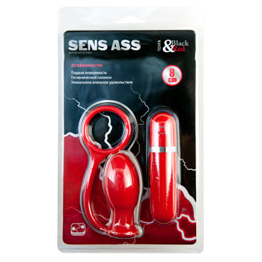 ToyFa Black&Red Sens Ass 8 см, красная - фото, отзывы