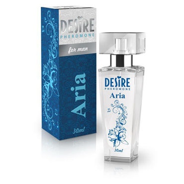 Desire De Luxe Platinum Aria, 30мл, Мужские духи с феромонами