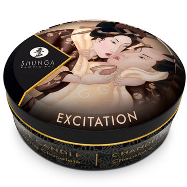 Shunga Massage Candle Intoxicating Chocolate, 30мл - фото, отзывы