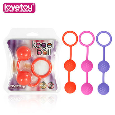 LoveToy Kegel Ball, фиолетовые - фото, отзывы