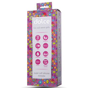 Dolce Jaden Bubblegum Pink, Дизайнерский мини-вибратор и другие товары Dolce с фото