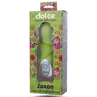 Dolce Jaxon Fresh Lime - Дизайнерский мини-вибратор - купить в секс шопе