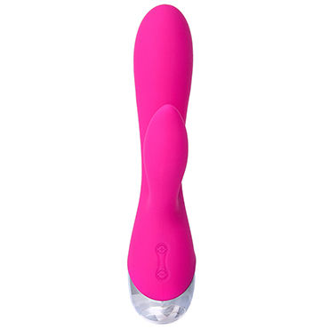 Erotist Adult Toy №1 - Перезаряжаемый вибратор со стимулятором клитора - купить в секс шопе