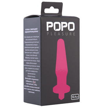ToyFa Popo Pleasure Анальная вибропробка 12,4 см - фото, отзывы