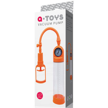 Toyfa A-toys Vacuum Pump, оранжевая, Вакуумная помпа с манометром