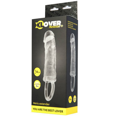 Toyfa Xlover Increase+ Penis Extender, прозрачная