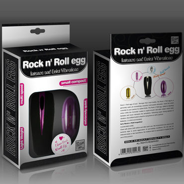 LoveToy Rock n Roll Egg, фиолетовое - фото, отзывы