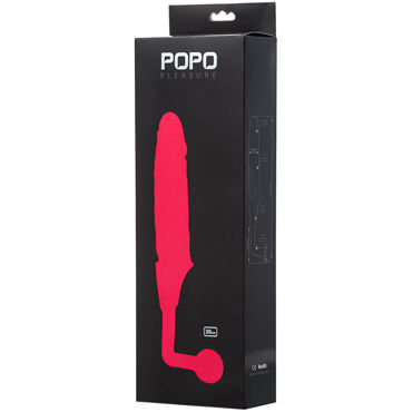 ToyFa Popo Pleasure Насадка на пенис, розовая - подробные фото в секс шопе Condom-Shop