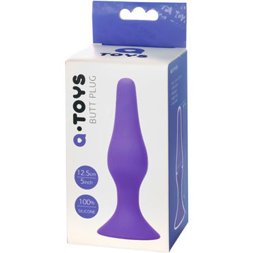Toyfa A-toys Butt Plug, фиолетовая - подробные фото в секс шопе Condom-Shop