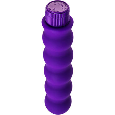 Toyfa A-toys Multi-speed Vibrator, фиолетовый - Вибратор волнистой формы - купить в секс шопе