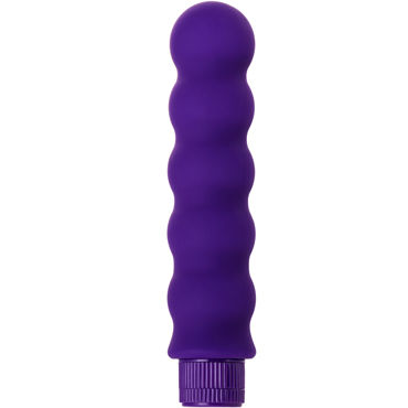 Toyfa A-toys Multi-speed Vibrator, фиолетовый, Вибратор волнистой формы