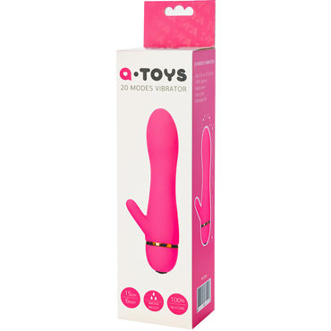 Toyfa A-toys 20 Modes Vibrator, розовый - фото 9