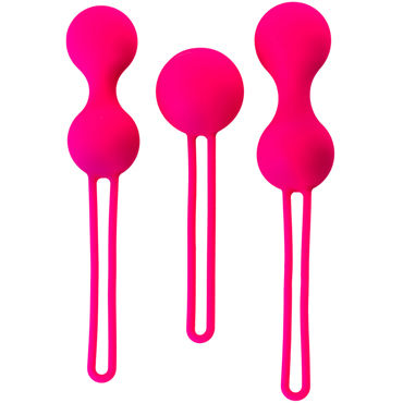 Toyfa A-toys Pleasure Balls Set, розовый, Набор вагинальных шариков