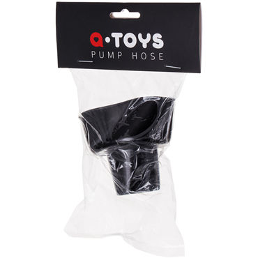 Toyfa A-toys Pump Hose, черная - Сменная насадка для вакуумной помпы - купить в секс шопе