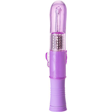 Toyfa A-toys High-Tech Vibrator, фиолетовый, Вибратор с ротацией и гладким стволом и другие товары ToyFa с фото