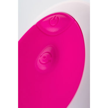 Toyfa A-toys Remote Control Egg, розово-белое - подробные фото в секс шопе Condom-Shop