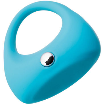 Toyfa A-toys Cock Ring, голубое - фото, отзывы