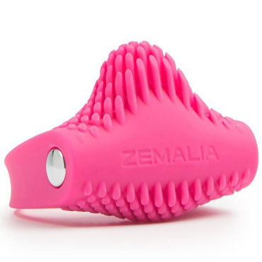 Zemalia Armour, розовое - Эрекционное кольцо с вибрацией - купить в секс шопе