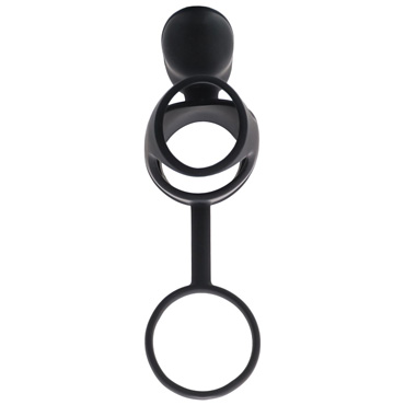 Toyfa Black&Red Vibrating Cage, черная — фото 2