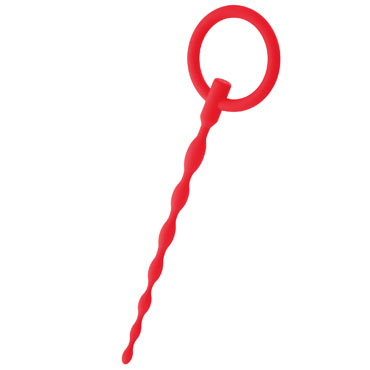 Toyfa Black&Red Uretral Plug, красный, Уретральный плаг