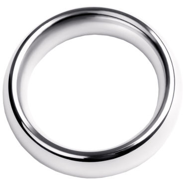 Toyfa Metal Кольцо на пенис 4 см, серебристое, Эрекционное из металла