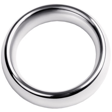 Toyfa Metal Кольцо на пенис 4,5 см, серебристое, Эрекционное из металла