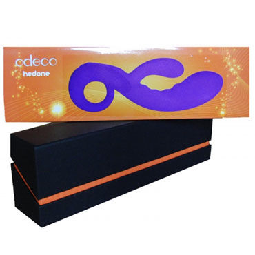 Odeco Cupid, пурпурный - Вибратор с клиторальным стимулятором - купить в секс шопе