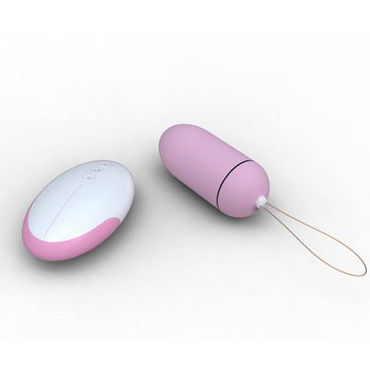Odeco Remote Control Egg, розовое, Виброяйцо,7 режимов вибрации
