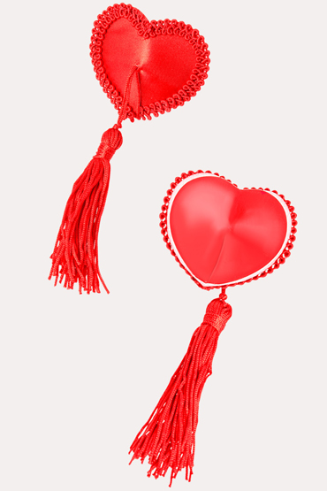 Erolanta Пэстисы в форме сердец, красные - фото, отзывы