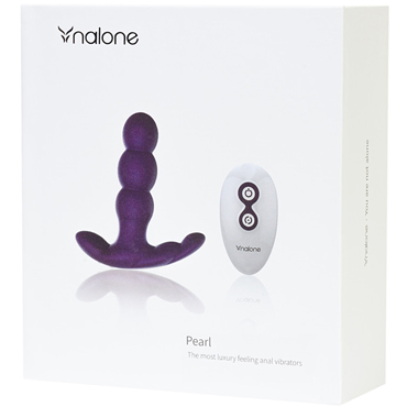 Nalone Pearl, фиолетовый - Вибратор анальный с беспроводным управлением - купить в секс шопе