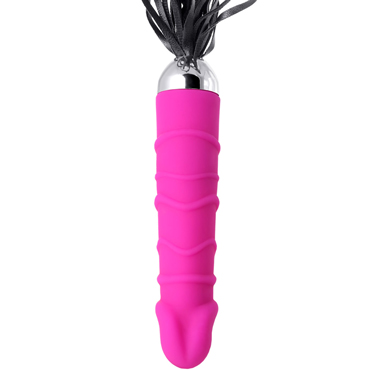 ToyFa Black&Red Tail Vibrator, розовый - фото, отзывы