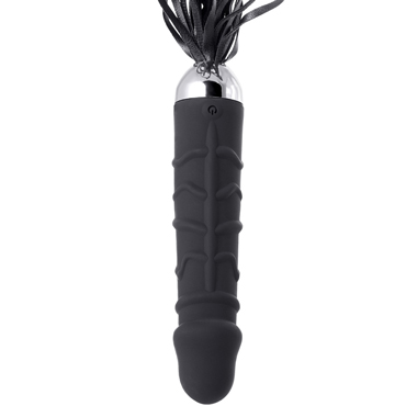 ToyFa Black&Red Tail Vibrator, черный — фото 4