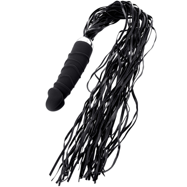 ToyFa Black&Red Tail Vibrator, черный — фото 5