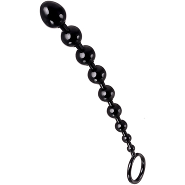 ToyFa A-toys Anal Beads M-Size 28,3 см, черная - фото, отзывы