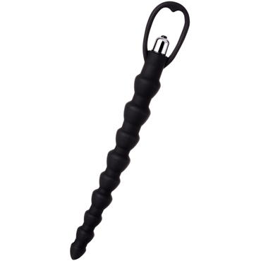 ToyFa A-toys Vibro Anal Beads 32,7 см, черная