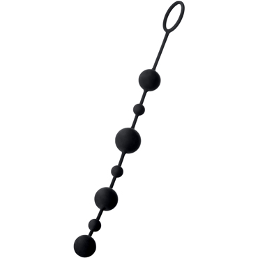 ToyFa A-toys Anal Beads 35,9 см, черная - фото, отзывы