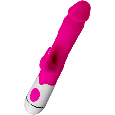 ToyFa A-Toys Mist, розовый, Реалистичный вибратор с клиторальной стимуляцией и другие товары ToyFa с фото