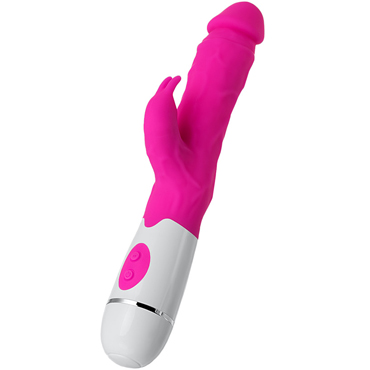 ToyFa A-Toys Mist, розовый, Реалистичный вибратор с клиторальной стимуляцией