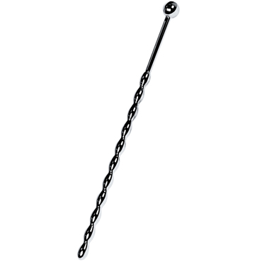 ToyFa Metal Уретральный плаг-косичка длинный, серебристый, Из полированного металла